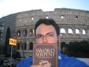 sword and serpent in rome