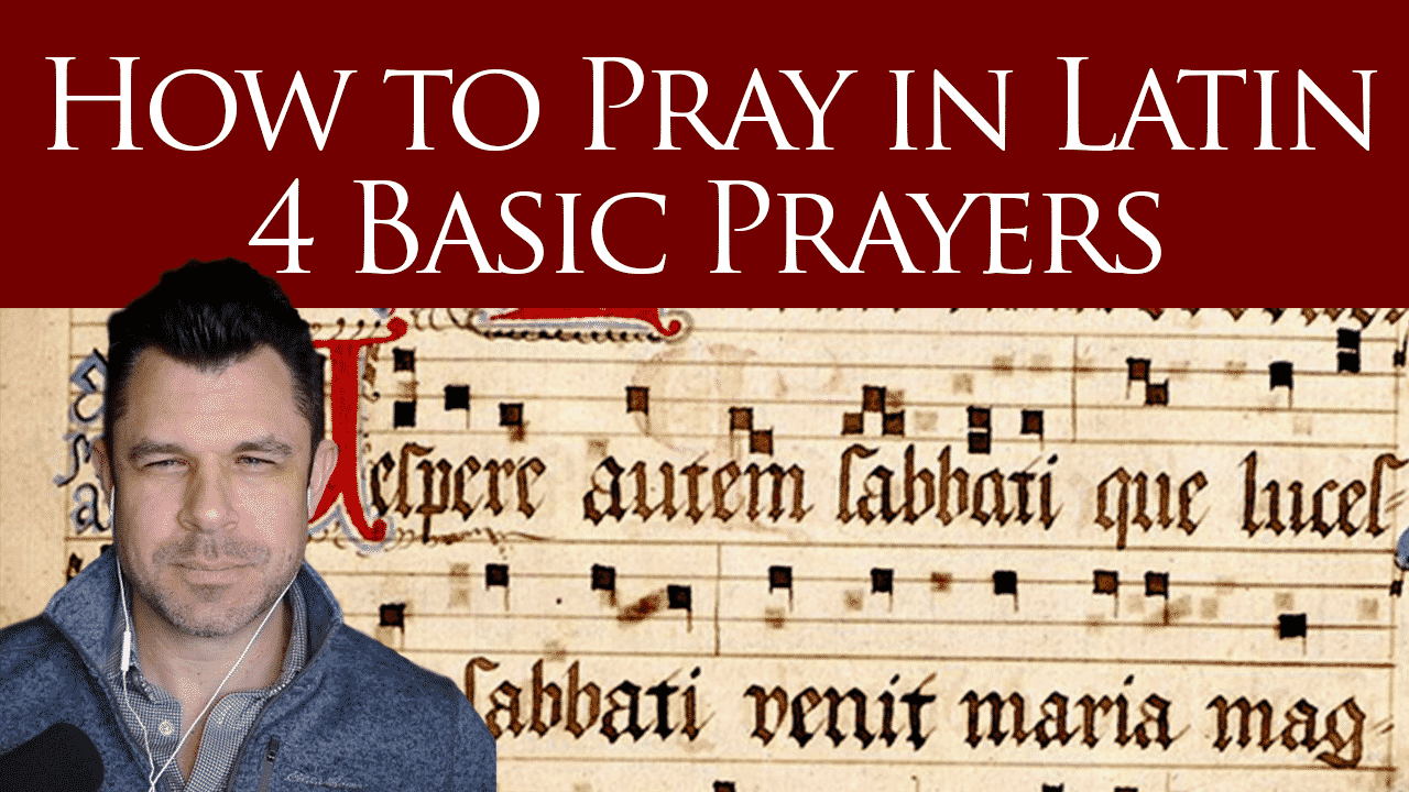 how to say the hail mary in latin