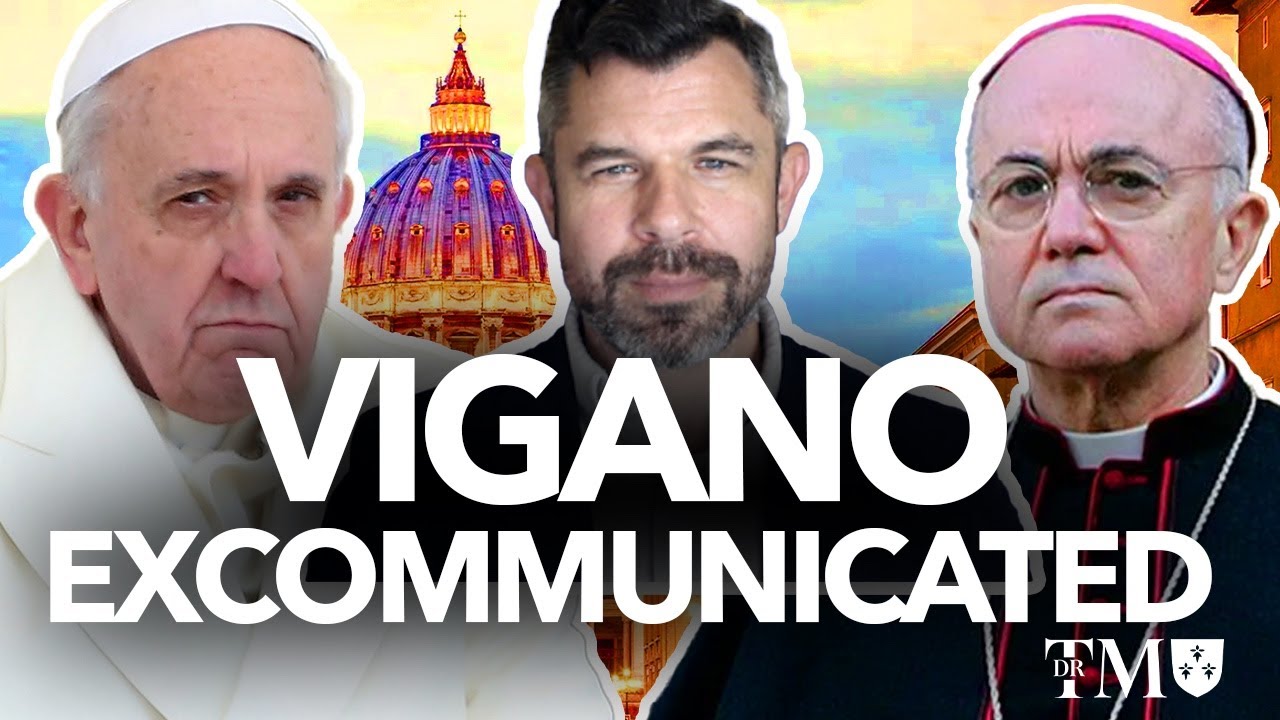 1106: POPE FRANCIS EXCOMMUNICATES VIGANO! What happens next? Dr. Taylor Marshall (Podcast)
